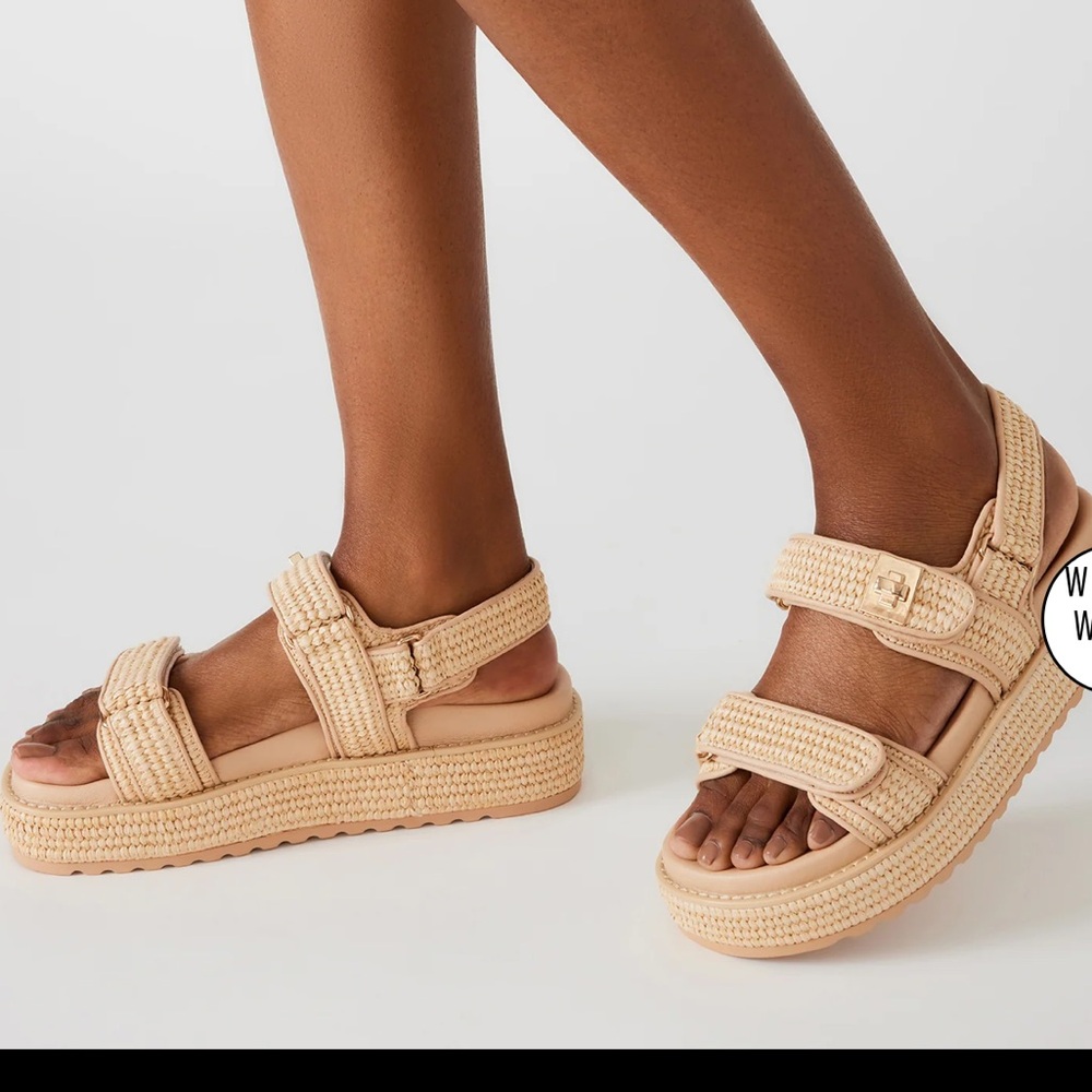 Steve Madden BIGMONA NATURAL RAFFIA